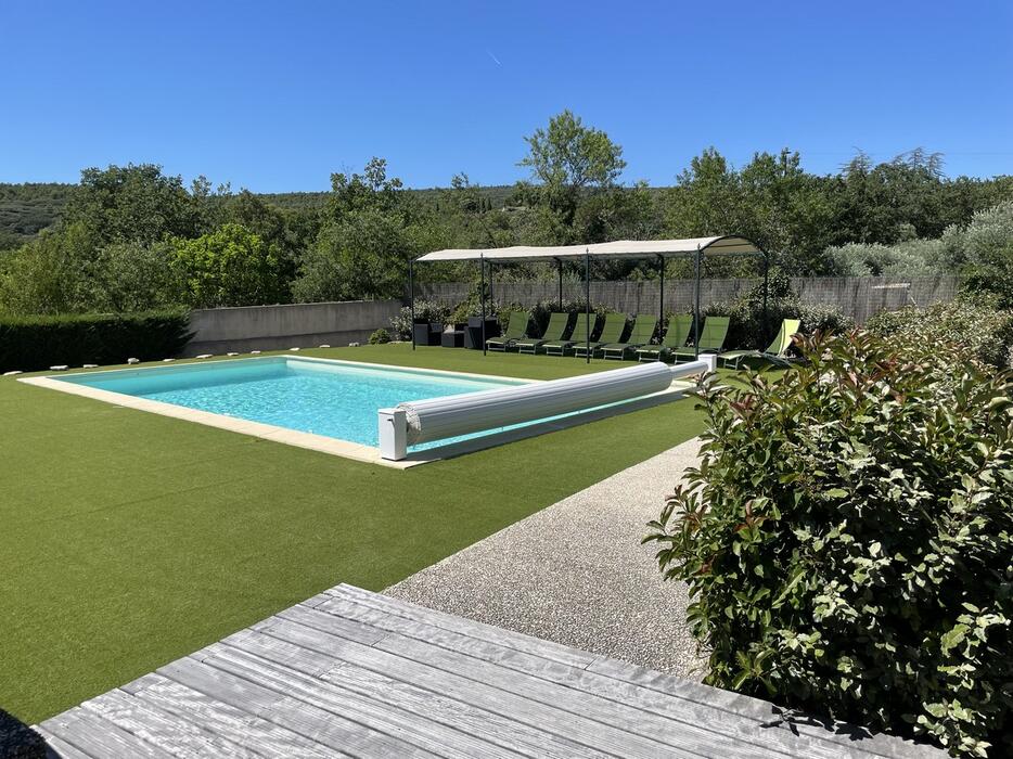 Spacieuse villa avec piscine privative et grand jardin prés de Gordes et du Lubéron - Ping-Pong et Billard