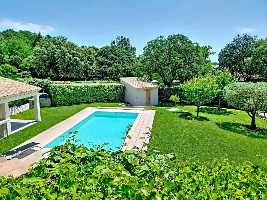 Comfortabel huis met privézwembad in Aubignan (Mont Ventoux) — slaapgelegenheid voor 6 personen