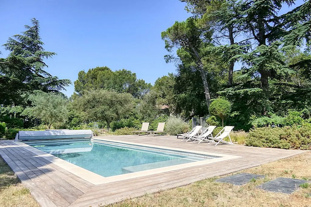 Superbe villa contemporaine avec piscine chauffée et grand jardin - climatisation Wifi