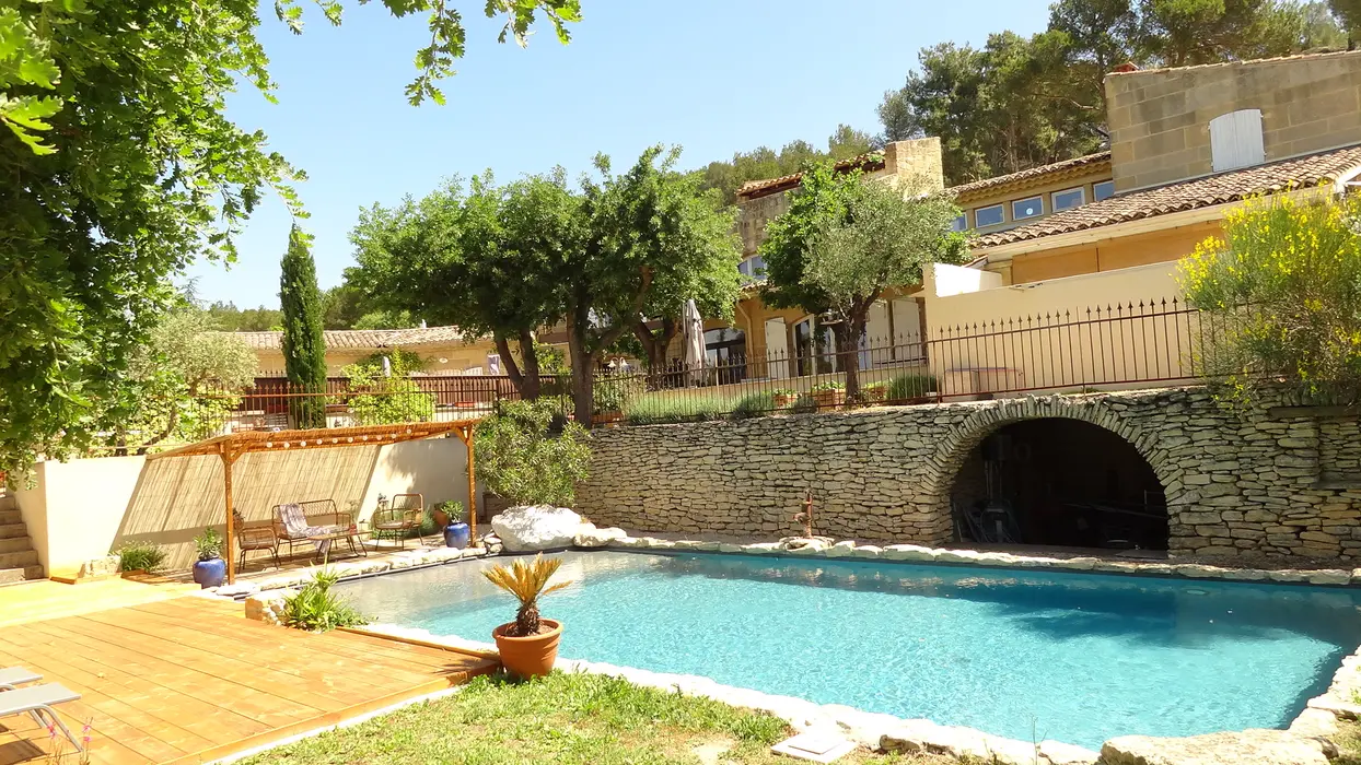 Luberon - Prachtige halfvrijstaande boerderij met zwembad - Privézwembad - Gratis wifi
