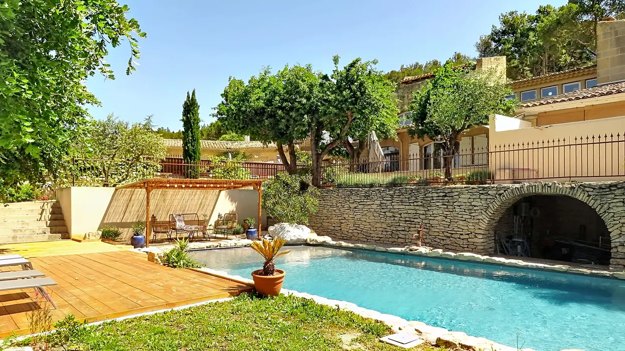 Lubéron - Beau Mas mitoyen avec piscine -Piscine Privée - Wifi Gratuit