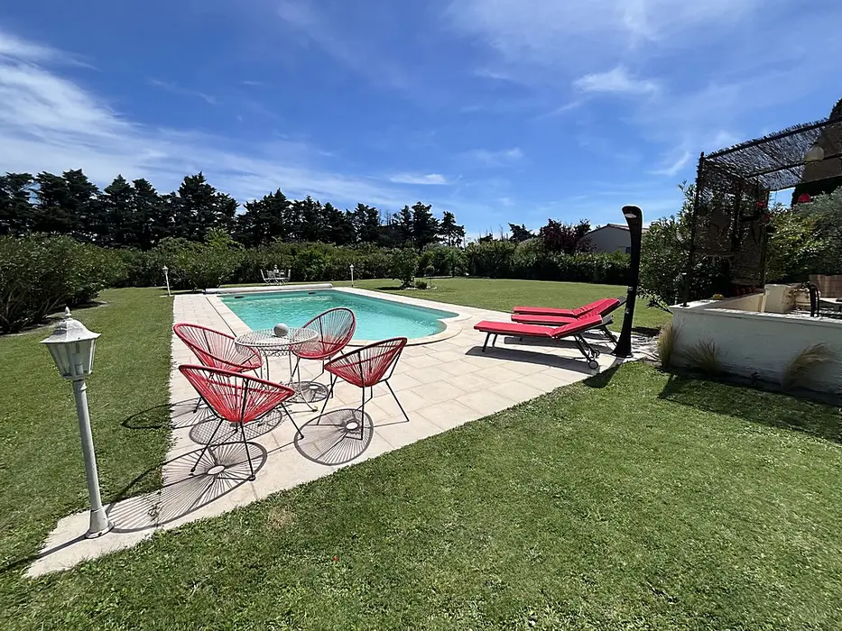 Maison de vacances avec piscine et vue Mont Ventoux à Velleron – Entre Luberon et Isle-sur-la-Sorgue